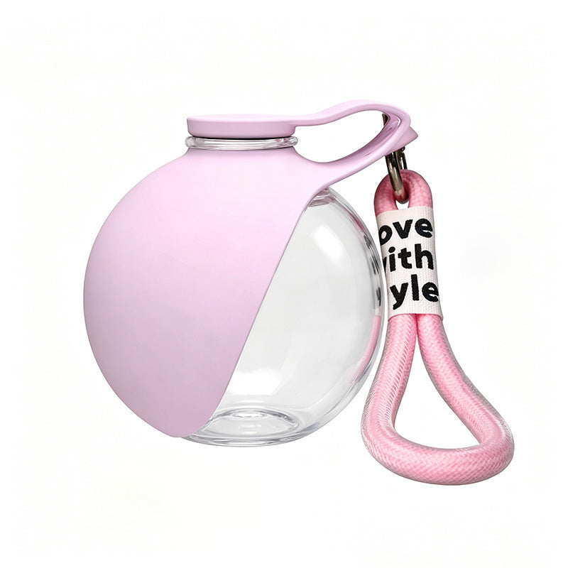 Portable Dog Water Bottle with Foldable Bowl - 285ml – FurWink